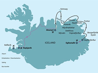 Northeast Iceland Explorer, Aurora Borealis, Hike & Sail - Incl...
